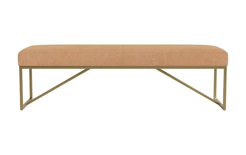 Otto Leather Bench