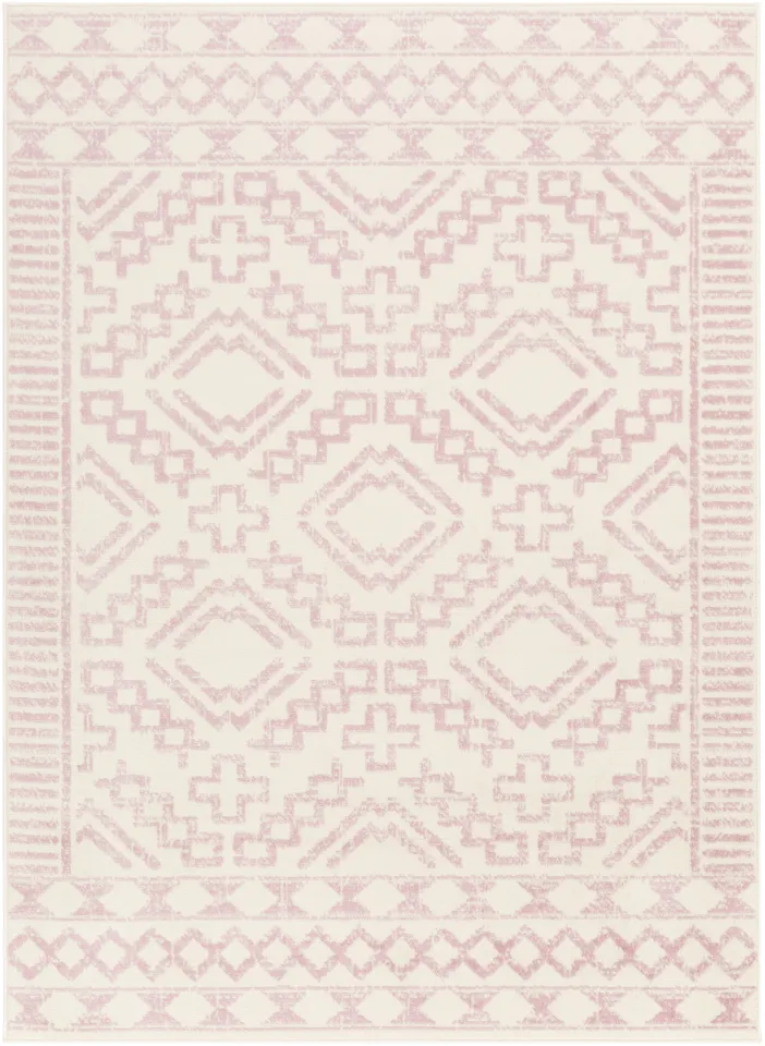 Ustad Beige Indoor 2' x 2'11" Machine Woven Rug