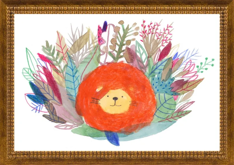 Lion by Marion Barraud for Artfully Walls