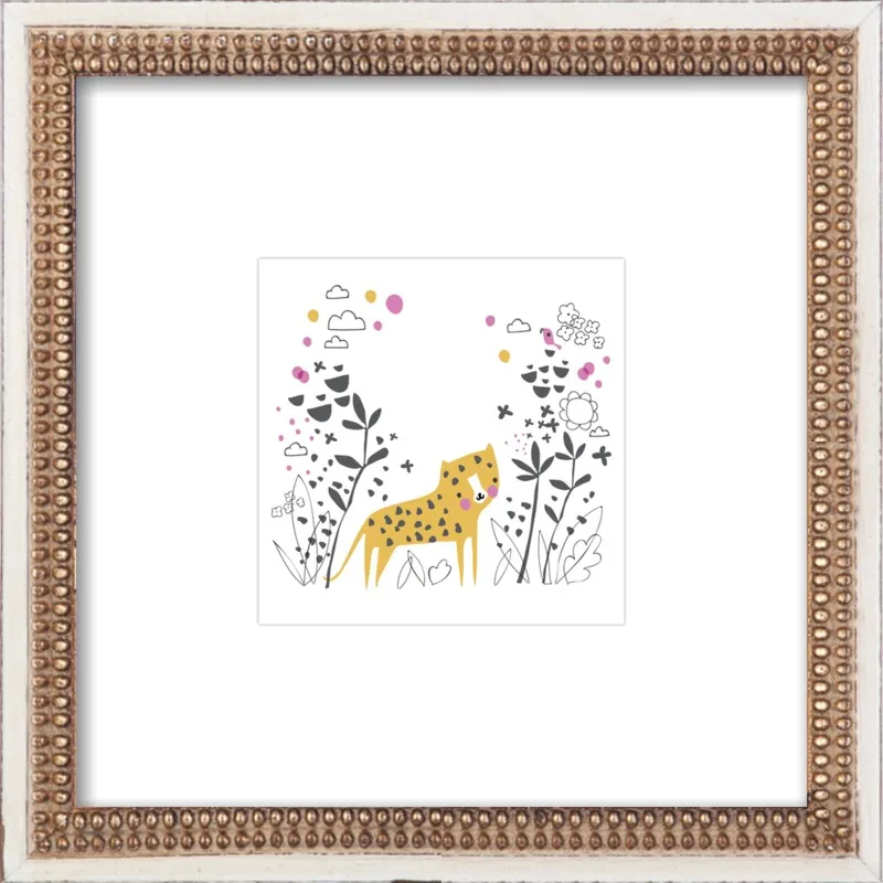Little jungle leopard by Lizzie Mackay for Artfully Walls