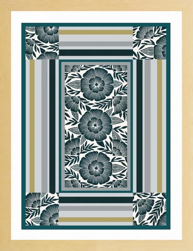 Botanical Frame 1 by Katharine Watson for Artfully Walls