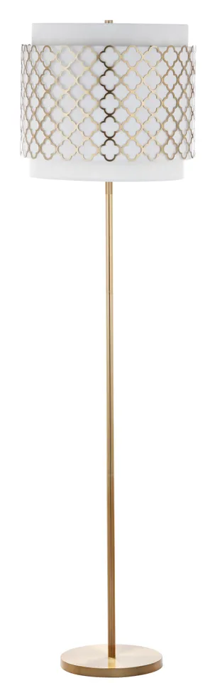 Priscilla 61.5-Inch High Floor Lamp - Gold