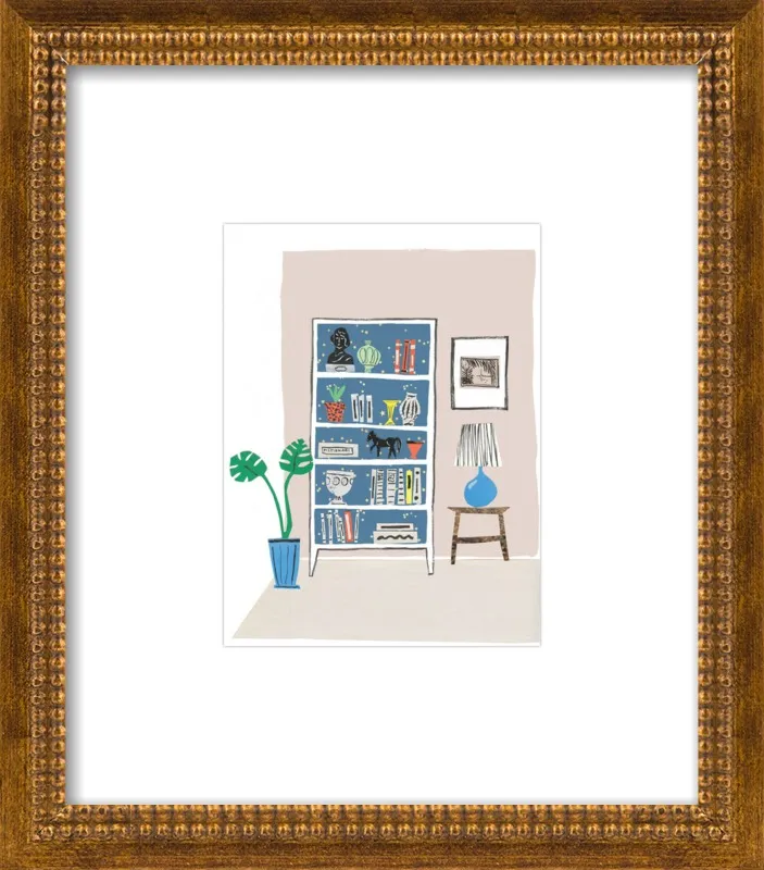 Shelfie by Danielle Kroll for Artfully Walls