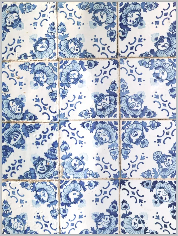 Azulejos by Ingrid Beddoes for Artfully Walls
