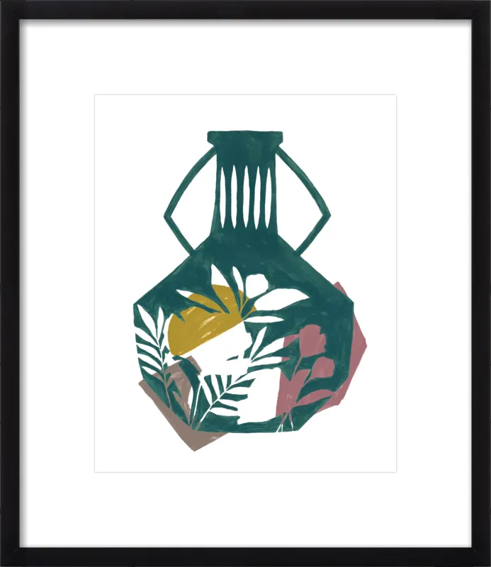 Vase Shapes by Cece Merkle for Artfully Walls