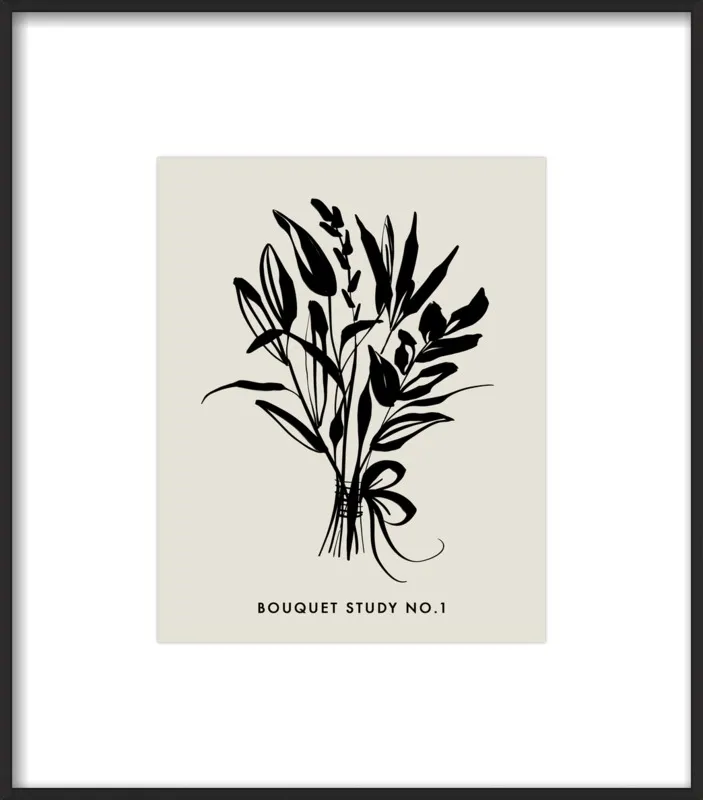 Bouquet Study No. 1  by Nancy Noreth for Artfully Walls