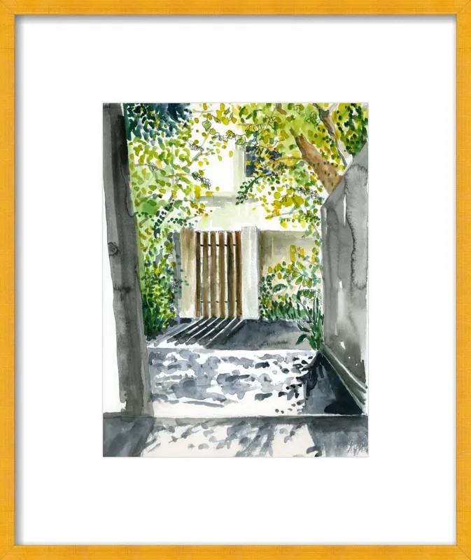 Garden Gate by Miri Eshet for Artfully Walls