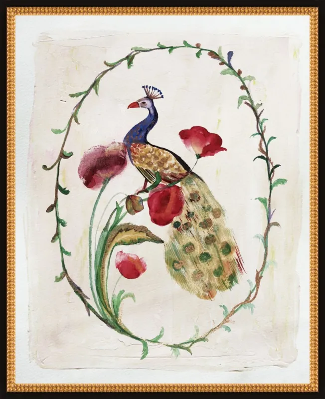 Peacock by Ruti Shaashua for Artfully Walls