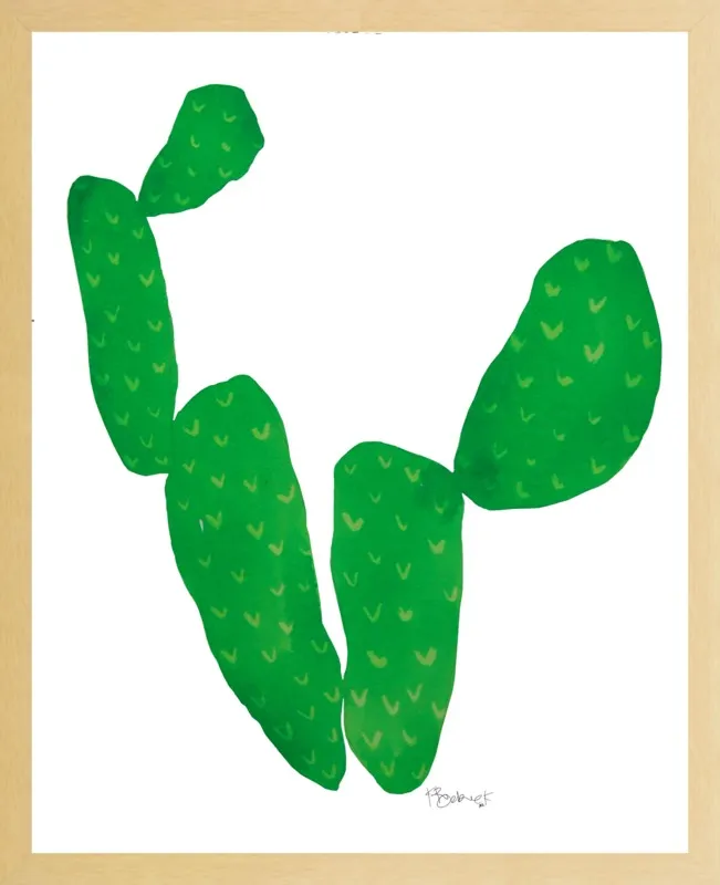 Green Cacti by Kate Roebuck for Artfully Walls