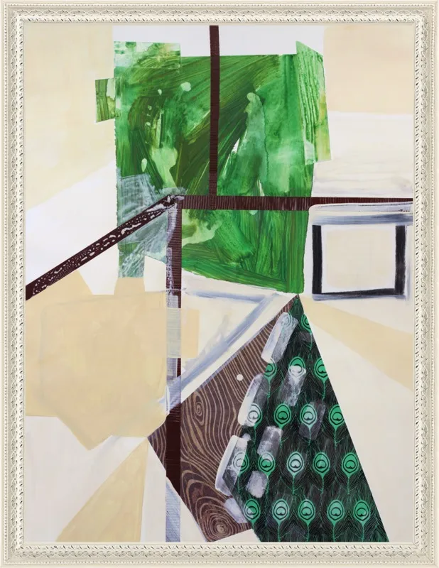Abstract Study (trail map) by Pamela Staker for Artfully Walls