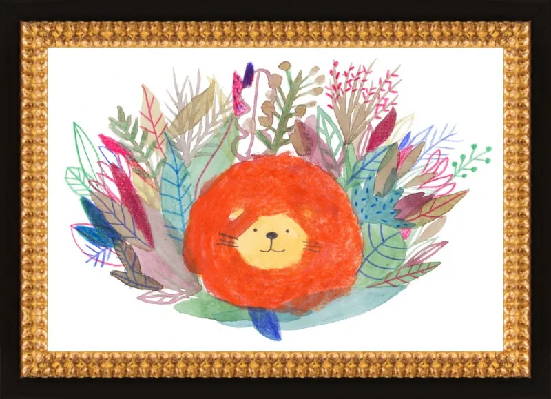 Lion by Marion Barraud for Artfully Walls
