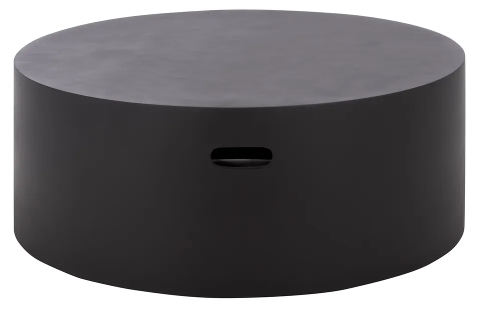 Georgia Round Coffee Table - Black