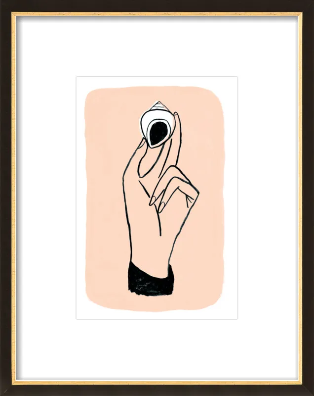My Hand is My Face by Michael Doyle - Apartment On Belmont for Artfully Walls