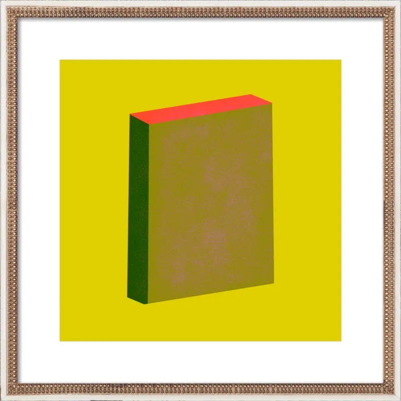 Color Books 4, Olive, Forest, Hot Red & Pear Green by Jessica Poundstone for Artfully Walls