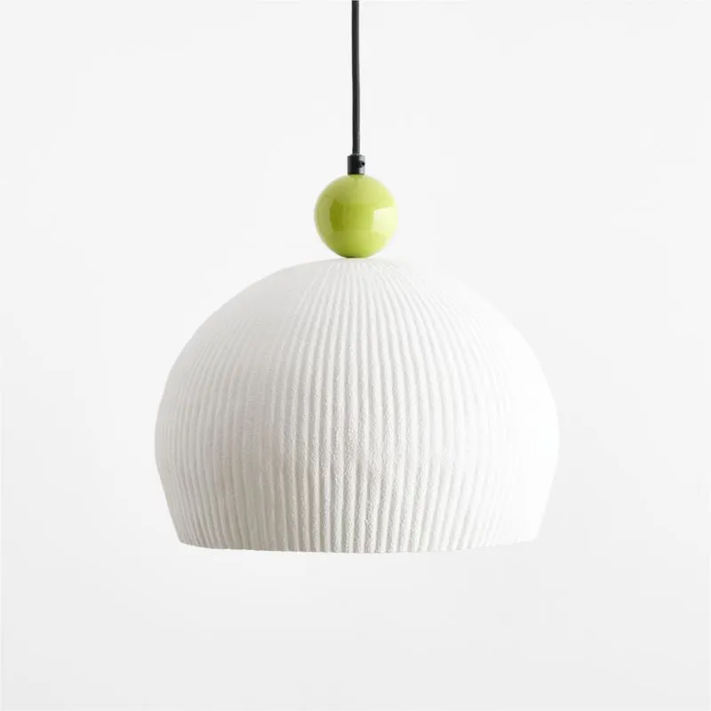 Grand Slam Smash 13" Textured Plaster 13" Kids Pendant Ceiling Light by Venus Williams