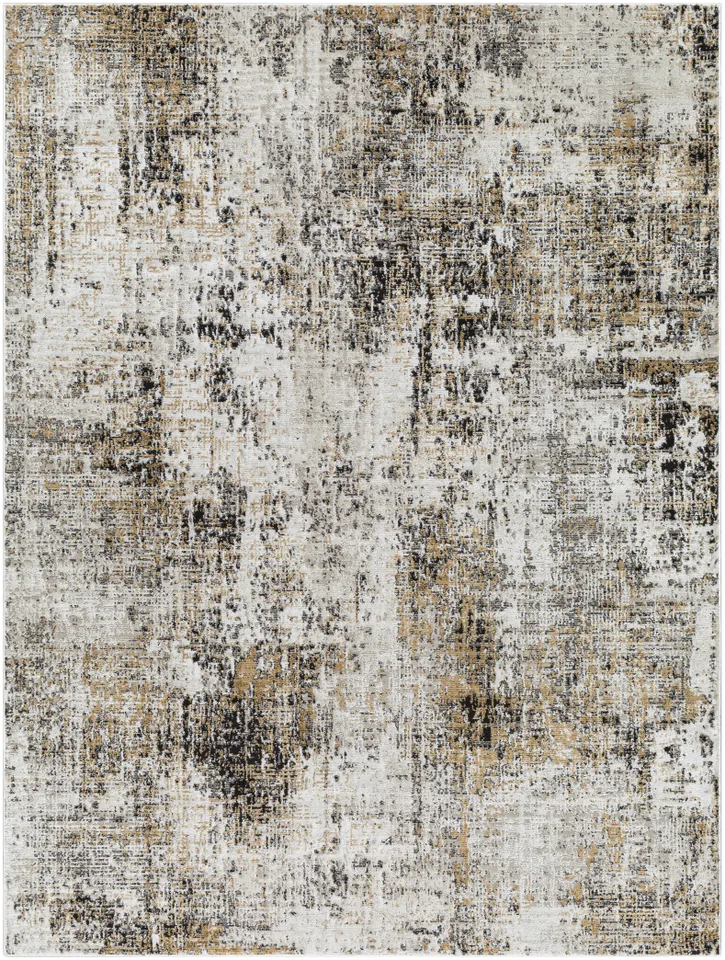 Allegro Beige Indoor 6'7" x 9' Machine Woven Rug