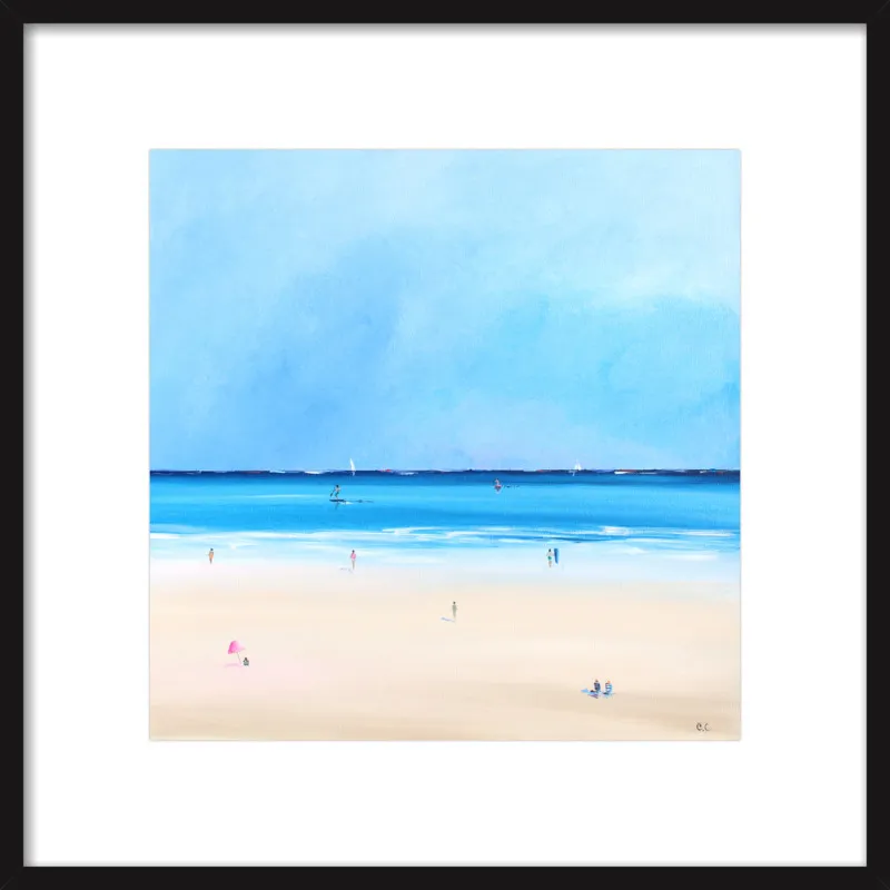 Smooth Ocean Sale by Caroline Chriss  for Artfully Walls