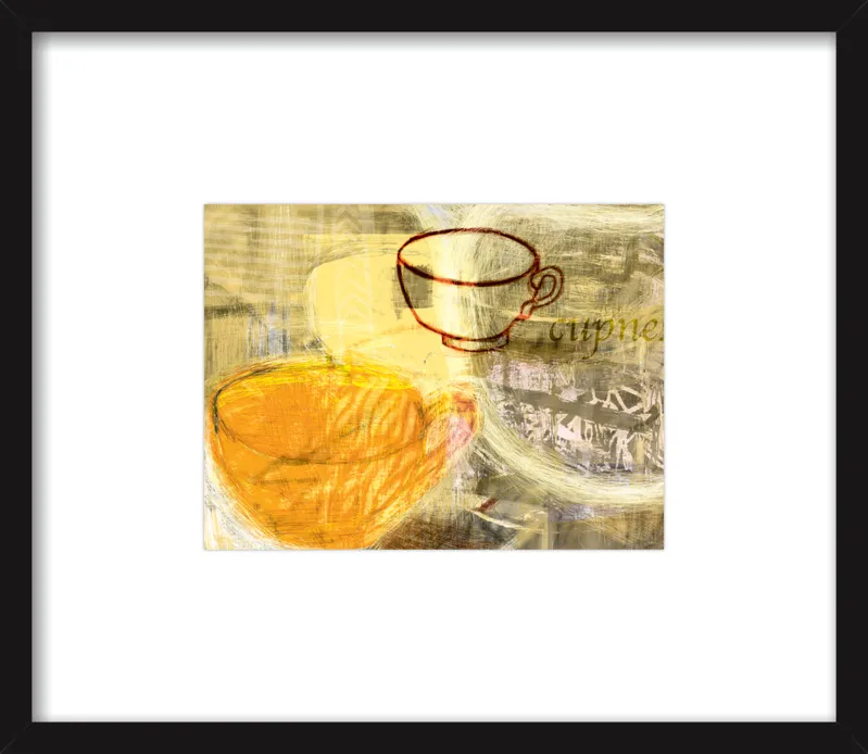 Still Life with Cups by Carmel Kushnir for Artfully Walls