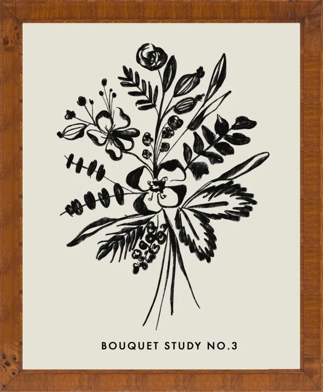 Bouquet Study No. 3 by Nancy Noreth for Artfully Walls