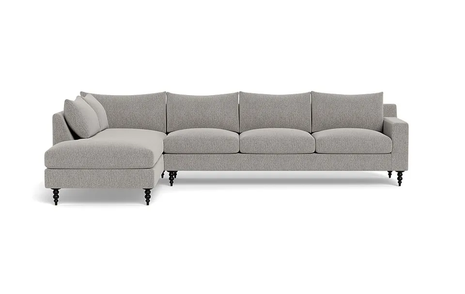 Sloan 4-Seat Left Bumper Sectional