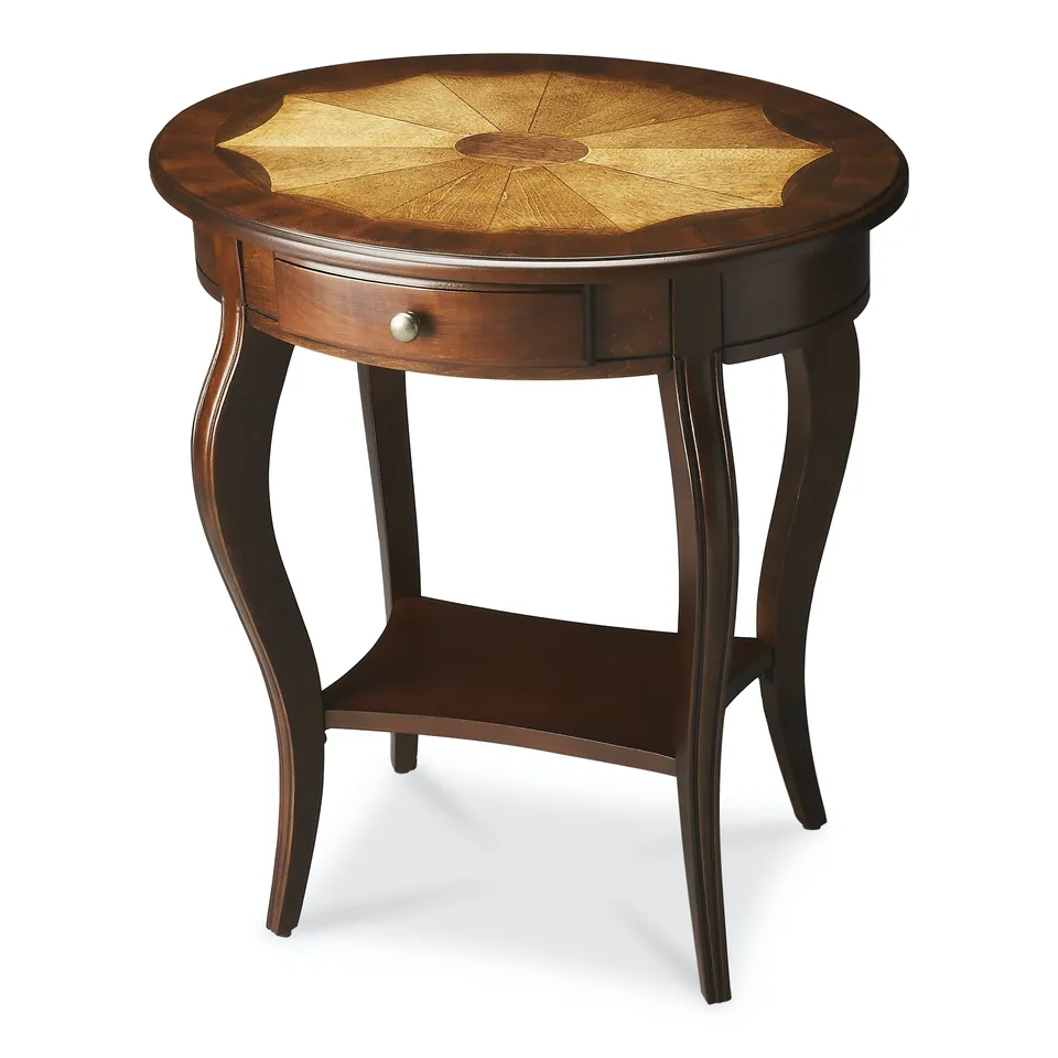 Jeanette Cherry Side Table