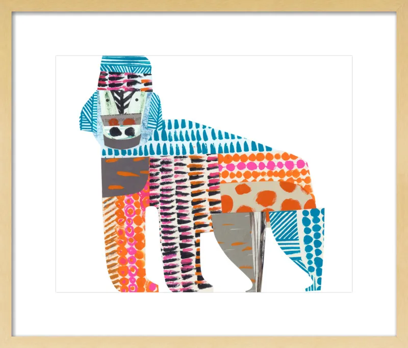 gorilla by Clare Youngs for Artfully Walls