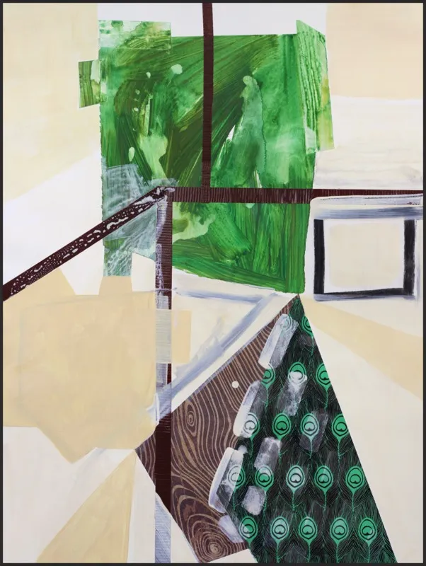Abstract Study (trail map) by Pamela Staker for Artfully Walls