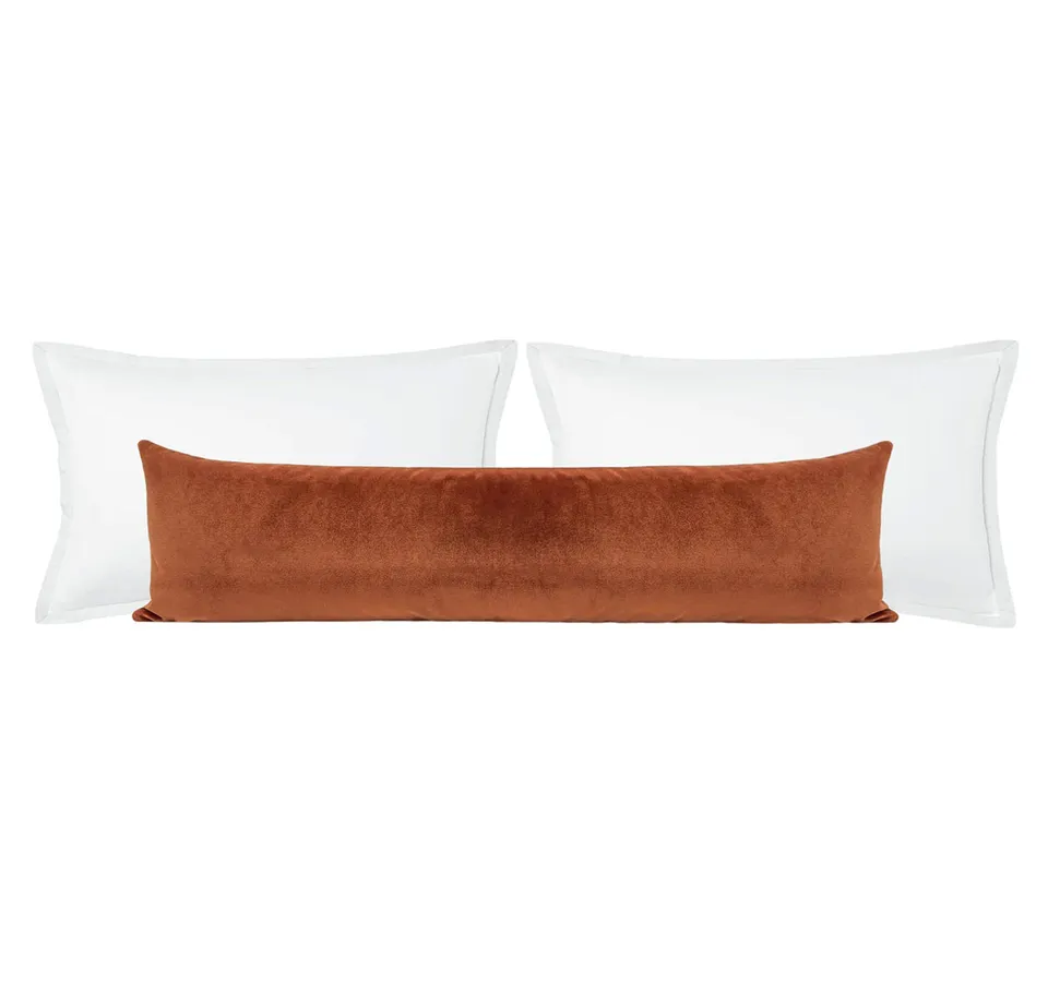 THE XL LUMBAR :: VENETIAN VELVET // AMBER - SWATCH 4" X 4"