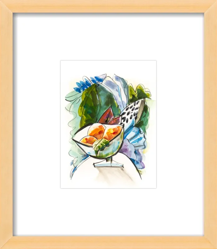 Still life with oranges by Becky Aubry for Artfully Walls