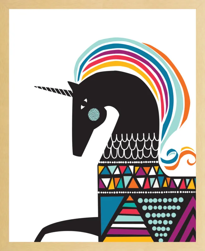 Unicorn by Rob Blackard for Artfully Walls