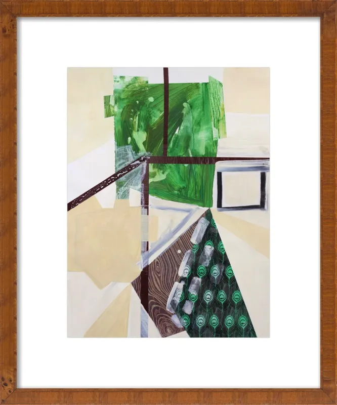 Abstract Study (trail map) by Pamela Staker for Artfully Walls
