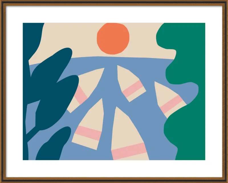 Tripoli Horizon by Anna Kovecses for Artfully Walls
