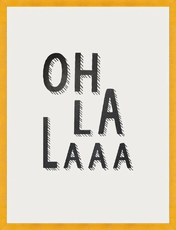 Oh la la by Lonneke de Roos - Kind of Style for Artfully Walls