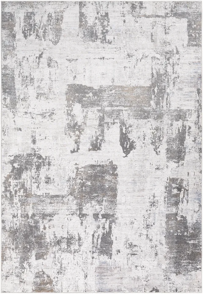 Couture Gray Indoor 2' x 2'11" Machine Woven Rug