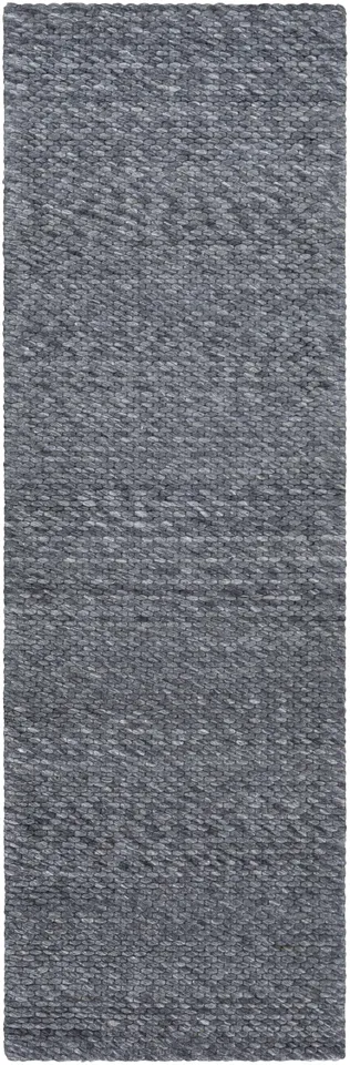 Colarado Gray Indoor 2'6" x 8' Handmade Rug