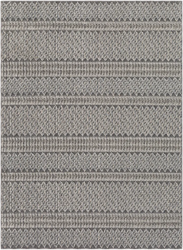 Ariana Gray Indoor 2' x 3' Machine Woven Rug