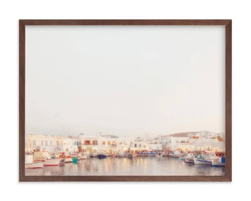 Evening In Greece Limited Edition Fine Art Print
