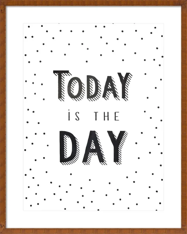 Today is the day by Lonneke de Roos - Kind of Style for Artfully Walls