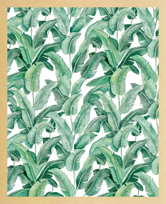 Banana Leaves by Lana Effron for Artfully Walls