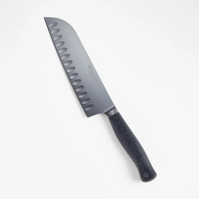 Wusthof ® Performer Black 7" Santoku Knife