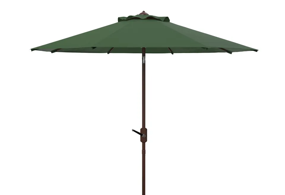 Ortega 9 Foot Crank Umbrella - Hunter Green
