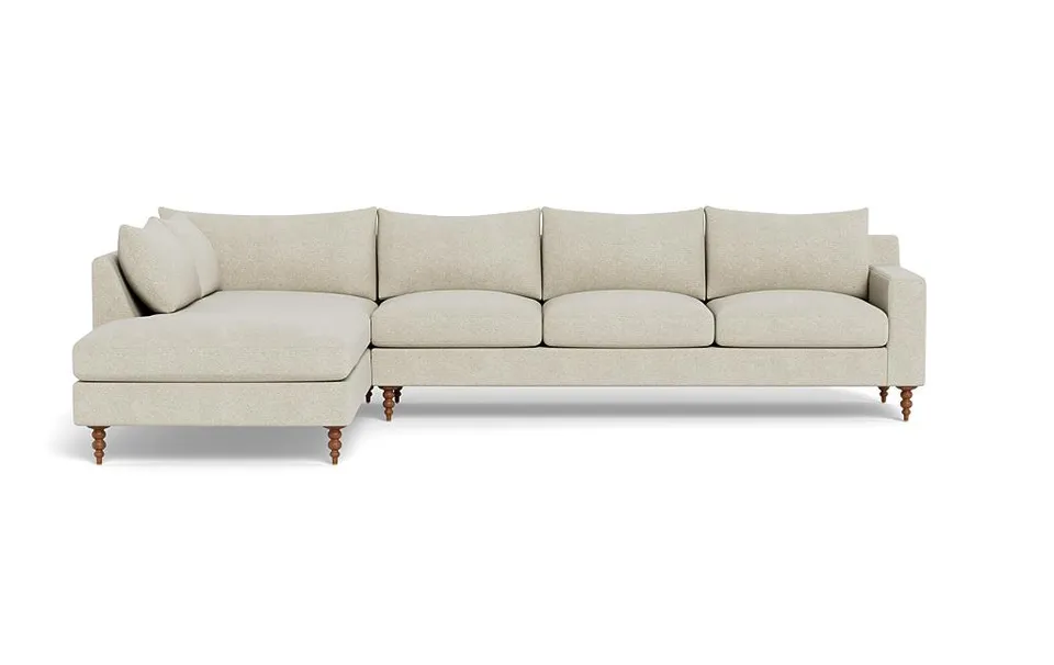 Sloan 4-Seat Left Bumper Sectional