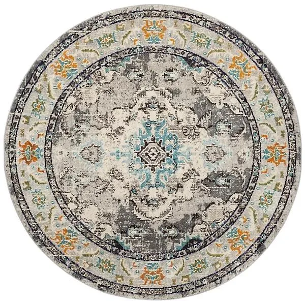 Montego Distressed Medallion Area Rug