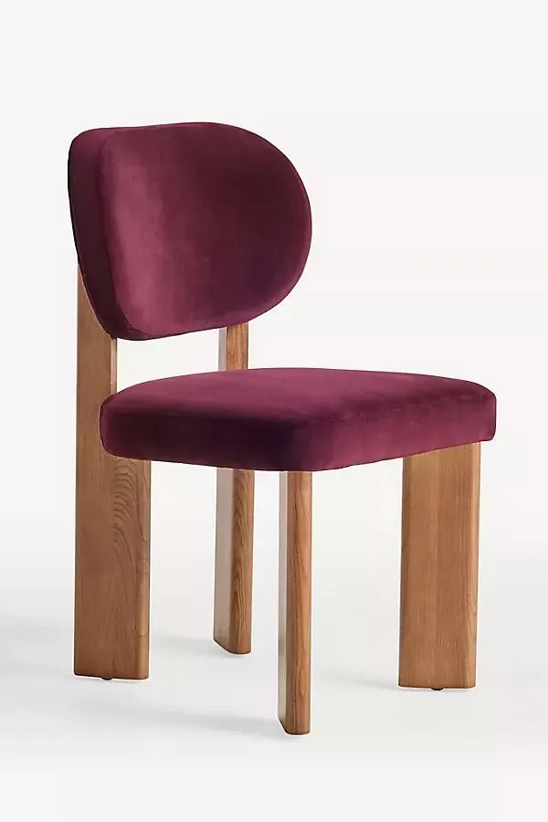 Leah Velvet Dining Chair