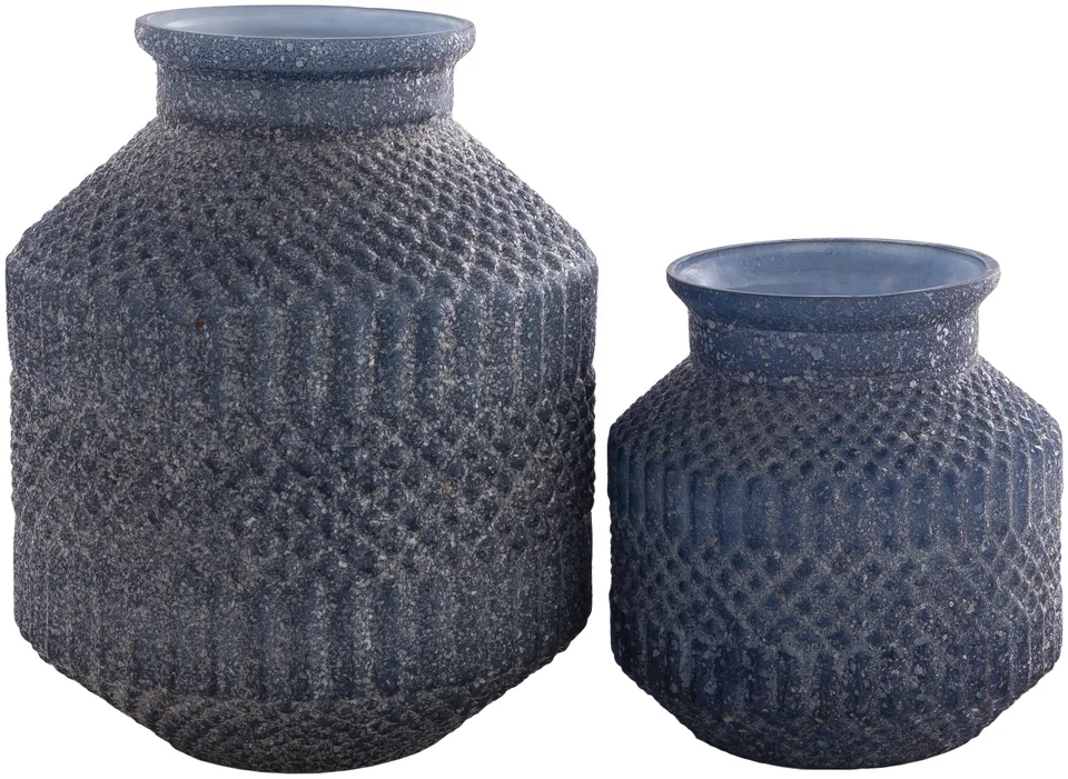 Catalana CTA-001 8"H x 8"W x 8"D,  11"H x 9"W x 9"D Vase
