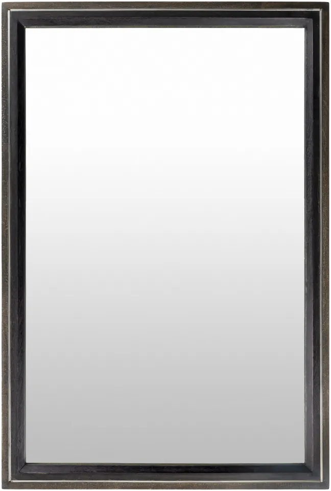Hanover Gray 38"H x 26"W x 1"D Mirror