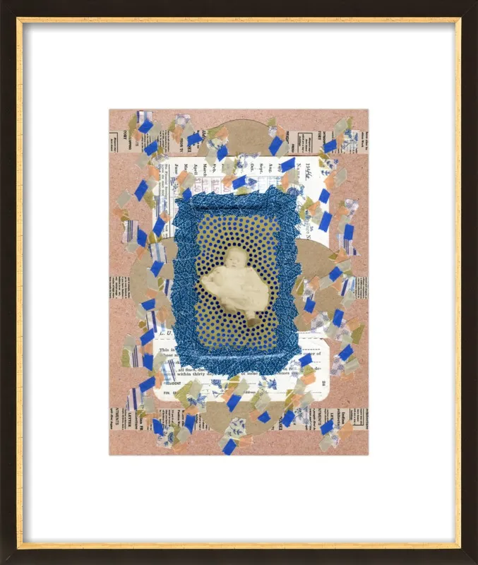 Blue awakening by Naomi Vona for Artfully Walls
