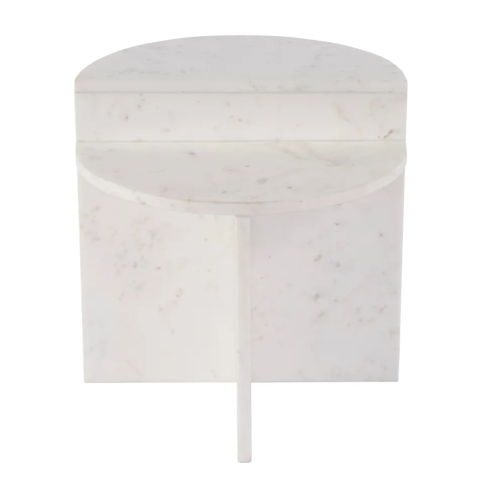 Vienna White Accent Table