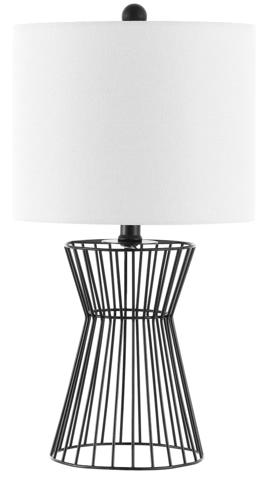 Rayna 19.5 Inch Table Lamp - Black