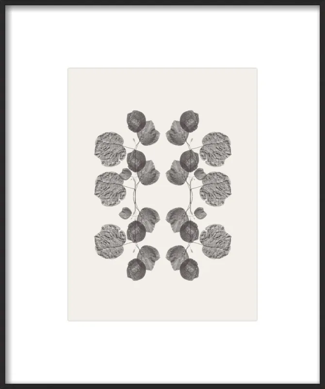 The Last Bougainvillea Rorschach by Corina Nika for Artfully Walls